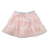 西松屋 [EFD] 3段チュールリボンスカパン 【110cm・120cm・130cm】　130　ピンク