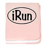 CafePress – Irun Oval – スーパーソフトベビー毛布、新生児おくるみ ピンク 05611837596832E