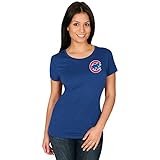 Anthony Rizzoシカゴ・カブス# 44レディースPlayer Tシャツブルー ブルー