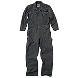 CUC DOGMAN 長袖つなぎ 黒×チャコール 4Lサイズ 8490