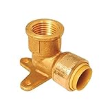 Flair-It 41149 BestPEX Brass Drop Ear Elbow - 1/2 Barb x 1/2 FPT [並行輸入品]