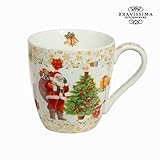 Bravissima Kitchen - Gold Porcelain Christmas Mug