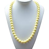 Roo Beads 'Ella' Silicone Teething Necklace for Nursing Breastfeeding Moms, Babies, Toddlers BPA-Fre