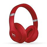 Beats Studio3 Wireless ワイヤレスノイズキャンセリングヘッドホン -Apple W1ヘッドフォンチップ、Class 1 Bluetooth、アクティブノイズキャンセリング機能、最長22時間の再生時間 - レッド
