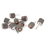 uxcell フラップホイール　 グラインド 320グリット 25x25x6mm　10個入