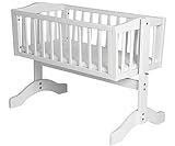 Saplings Bethany Swinging Crib (White) by Saplings