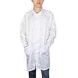 uxcell プルオーバー ジャンパー　弾性ウエスト　ユニセックス　ルース　ESD Mサイズ　ホワイト