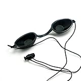 JINGLUYAO 眼鏡メガネレーザー光保護安全ゴーグルIPL美容クリニック顧客黒（5パック）