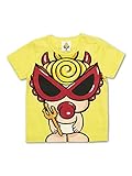 (マイファーストヒステリック) MY FIRST HYSTERIC BIG DEVIL MINIプリント　Tシャツ 80cm イエロー