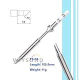 Wiysond　TS100　ハンダゴテ　ハンタコテ　ハンドル〜　インテリジェント　ヒト化、低消費電力、12～24V入力　スタンバイモード　65W　USB起動 (コテ先C4)