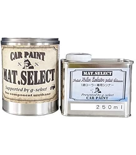Amazon.co.jp: g-select 自動車塗装用2液ウレタン艶消塗料「MAT.SELECT
