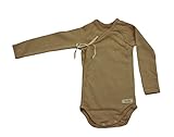 Organic Cotton Colours 赤ちゃんの長袖ボディ 日焼け 12ヶ月