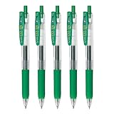 ゼブラ ジェルボールペン サラサクリップ 0.7mm 緑 5本セット P-JJB15-G5-AZ