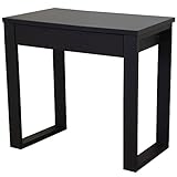 ライフスタイリングショップ パソコンデスク 幅70×奥行45 木製 引出付 シンプル ダークブラウン LS-991DB