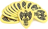 【正規品】 ERNIE BALL 9195 ギターピック YELLOW EVERLAST ティアドロップ 1.5mm デルリン イエロー 12枚 パック