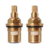 XCSOURCE 蛇口カートリッジバルブ 蛇口バルブコア 浴室台所タップ交換用 1組 HS920