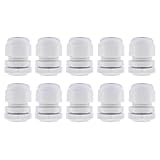 Baoblade Baoblaze 全5サイズ　防水　ケーブルグランド　ジョイント　コネクタ　10個セット　白い　ナイロン　 - PG 16