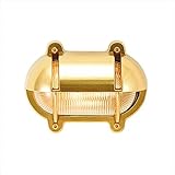 オンリーワン　真鍮製ポーチライト　BH2436　CL LE　クリアーガラス（LED仕様）　GI1-700226　【エクステリア照明 マリンライト】