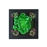 農家のスタイルの人工植物の装飾品の壁の装飾、緑