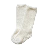 オーガニックコットン ベビー ふんわりパイル・ハイソックス 10-12cm (生成)【ORGANIC GARDEN】NS8607