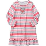 GYMBOREE(ジンボリー) ハグ ナイトガウン ピロー ピンク ストライプ スリープウェア XS【並行輸入】