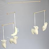 trousselier (トラセリア) インテリアモビール 月とムートン【01187】