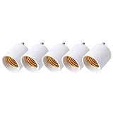 Newhouse Lighting A2426E-5 Gu24 To Standard Bulb Adapter, 5 Pack [並行輸入品]