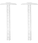 Amazon.co.jp: ウチダ T型定規 透明両縁 60cm 1-806-2060 : 文房具