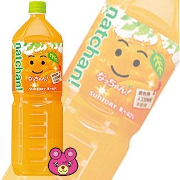 サントリーなっちゃんラッキー なっちゃん サントリー りんご 1.5L ペットボトル 16本 (8本入×2