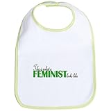 CafePress Feminist Looks Like Bib - Standard Kiwi by CafePress