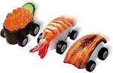 寿司Boon 3個セット いくら・エビ・穴子 食品サンプル 職人手作り メイドインジャパン プルバックカー ミニカー お寿司 プレゼント 外国土産 景品 フェイクフード