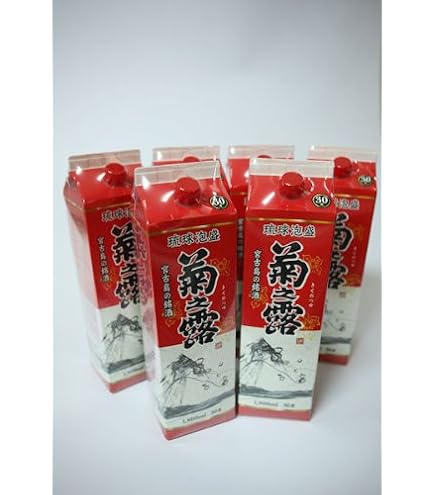 Amazon.co.jp: 菊の露酒造 菊之露 5年古酒 泡盛40度 1800ml.snb お届け