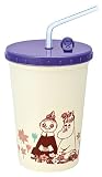 タンブラー ストロー付き プラスチック カップ コップ ムーミン お花畑 SIH5ST
