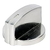 uxcell ガスストーブノブ ガスこんろ オーブンスイッチ 点火ツマミ コントロールノブ　バーナーストーブ　スイッチノブ　2個入 8mm直径シャフト