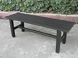 【アウトレット品】 リーベのアルミ縁台【1200mmタイプ】【幅120×奥行36×高40cm (約5.5kg)】【高さ調整アジャスター付き】