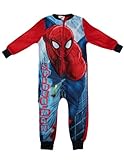 Spiderman 少年たち boys ワンピースジップアップ 極性Flecee遊び着 One-Piece Zip-Up Polar Flecee Playsuit / Romper 2-3 の多色