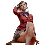 1/8 1/6 1/4 ガレージキット フィギュア 未塗装 ストリートファイター 春麗 JK セーラーモデル (1/4（36cm）)