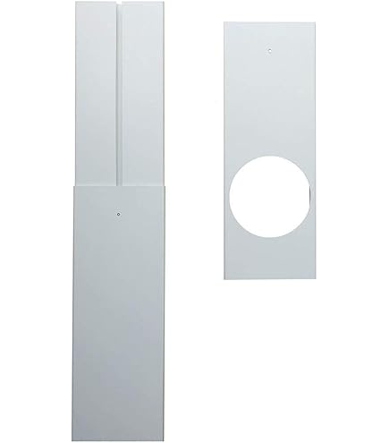 Amazon.co.jp: 日晴金属 エアコン配管用 アルミ窓パネル シルバー 1280