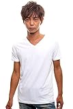 [インプローブス] 半袖無地ＶネックTシャツ ホワイト Ｌ