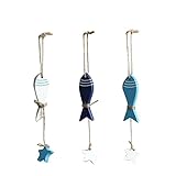 4 x 33CM スタイリッシュな家の装飾の木製吊り看板の壁の装飾