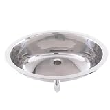 Decolav 1300-P Polished Undermount Lavatory with Overflow, Stainless Steel [並行輸入品]