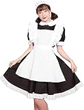 [ブライトララ] ハロウィン コスプレ メイド 仮装 コスチューム メイド服 衣装 ゴスロリ ロリータ ptc17281w-XL