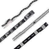 YUBX マスキングテープ 4個 セット 和紙テープ 道路 車線 鉄道 超ロング DIYクラフト 子供のおもちゃ 手帳 プラン ナー スクラップブック ラッピング プレゼント装飾 (15mm x 10m)
