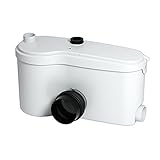 Saniflo 014 SANIGRIND Grinder Pump for Bottom Outlet Toilets, White [並行輸入品]