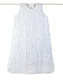 aden + anais 100% Cotton Muslin Cozy Plus Sleeping Bag, Night Sky, Medium by aden + anais [並行輸入品]