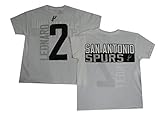 Kawhi Leonard San Antonio Spurs # 2 NBA Youth Vertical Name & Number Tシャツ L