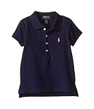 (ポロラルフローレン) Polo Ralph Lauren キッズポロシャツ Short Sleeve Mesh Polo Shirt (Toddler) French Navy 4T Toddler