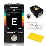 【オリジナルピック＆お手入れクロス付き★】WALRUS AUDIO ウォルラスオーディオ Canvas Tuner キャンバスチューナー ギター／ベース対応 高精度チューナー ペダル型 フルカラーディスプレイ搭載 エフェクターボードに最適 ギターアクセサリー ペダルチューナー トゥルーバイパス仕様 guitar tuner ギタリスト必須 セット品