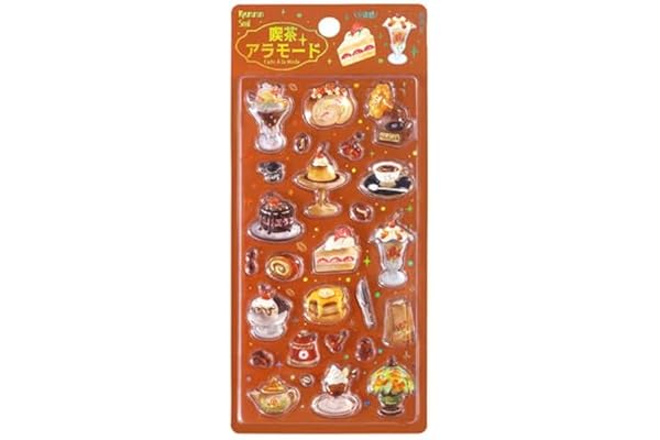 ビージーエム シール シートシール きゅるるん 喫茶アラモード ブリュレ BS-PR002