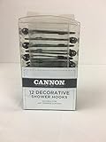 Cannon装飾シャワーフックOil Rubbed Bronze